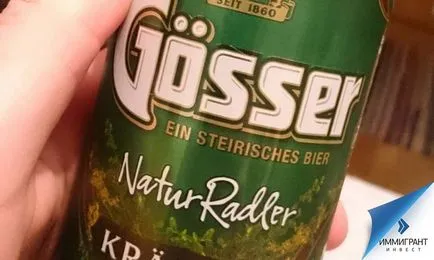 Alkoholos italok Austria osztrák likőr, abszint, Radler (Radler)