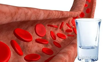 Alcoolul se extinde sau contractă vasele de sânge - beneficiu sau rău
