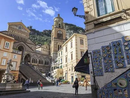 Amalfi-part Olaszország leírás, turisztikai és vélemények