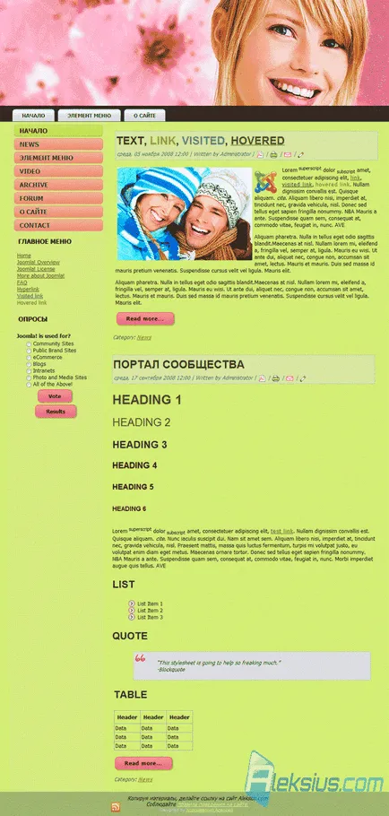 Artisteer crearea de template-uri Joomla, WordPress, Drupal