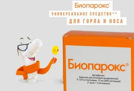 Bioparoks от ринит деца - инструкции, ревюта, странични ефекти