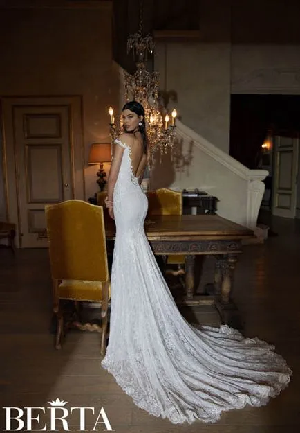 Безумно красиви сватбени рокли 2015 Берта