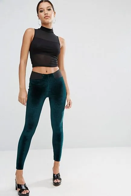 Velvet Leggings - retro divat újra a trend