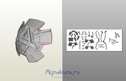 Arkham Knight Armor, Arkham cavaler spumă armură, pepakura