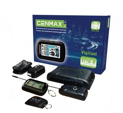 st 10 d descriere alarma, manual de utilizare Cenmax vigilent