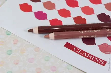 Clarins Joli Rouge 2015-ig felülvizsgálja, Swatch, smink