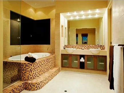 Декорът в огледалото в банята изключителните възможности на декориране свои ръце на