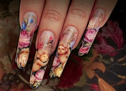 Nail Design arta pictura desene frumoase ale acestui an