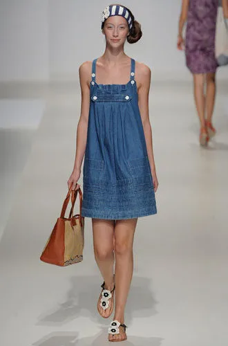 denim Rochie denim ceea ce sa poarte, alegerea de stil cu fotografii