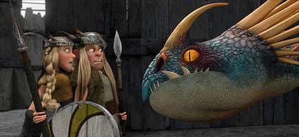 Dragonii și Cartoon Vikings - Cum sa iti dresezi dragonul - 3D mondial