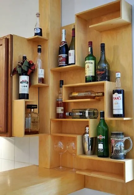 Acasă mini-bar - solutia ideala pentru case mici