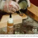 lipici epoxidice lemn - produse cu propriile mâini