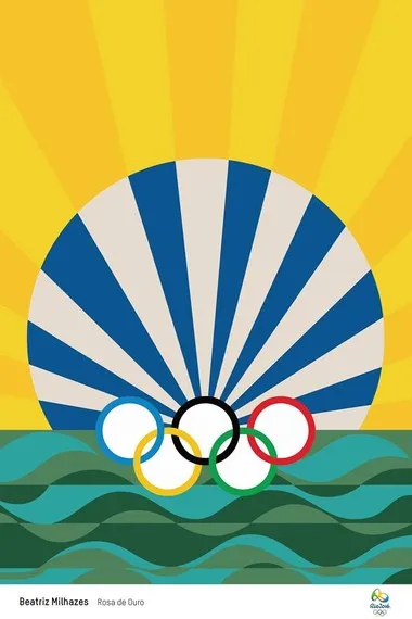 Logo-ul, mascota, poster de vară Jocurile Olimpice de la Rio de Janeiro în 2016