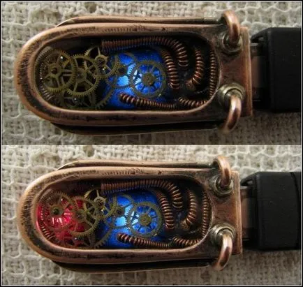 Elite USB flash meghajtó a stílus steampunk gőz magic