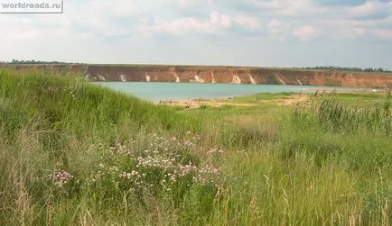 Lacul Albastru Samara, drumurile din lume