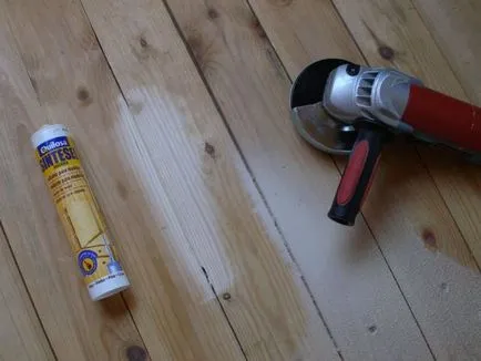 Tömítőanyag fa padló szilikon a belső munkák