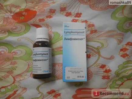 Homeopátia sarok limfomiozot - „limfomiozot nekünk nagy segítség a kezelés orrpolip! „Vélemények