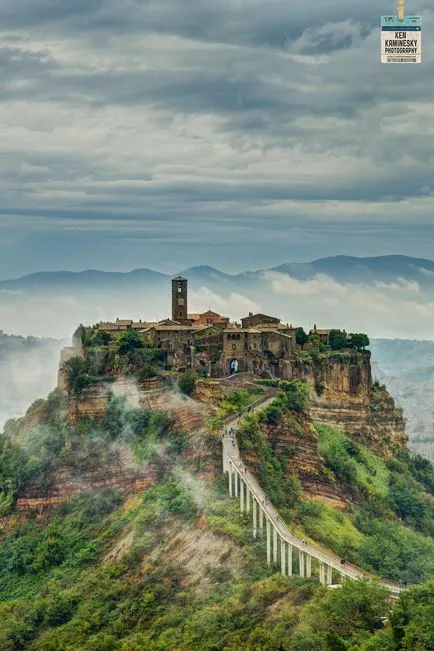 Castle város Civita di Bagnoregio