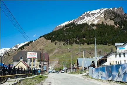 Cum se ajunge la Terskol și de a ajunge la Cheget, cu lumea