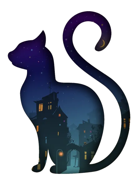 Кабаре - черна котка