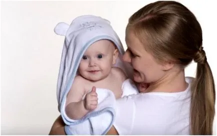 Как да се измие главата си новороденото