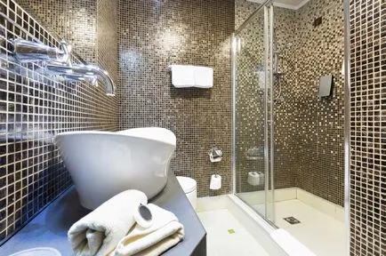 Hogyan díszítik a falakat a fürdőszobában 10 érdekes lehetőség