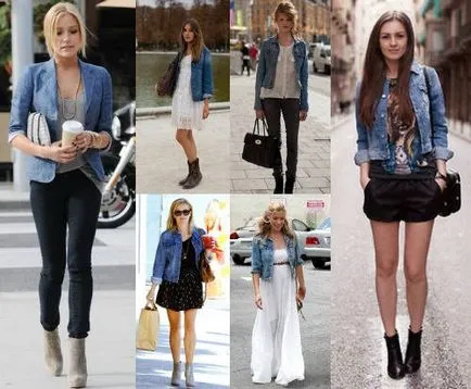 Cum să poarte jacheta denim, moda 2017-2018