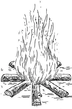 Cum se aprinde un foc în pădure sau în mediul rural - un lucru ușor