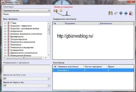 Hogyan működik a készülék gtherapy mini - üzleti blog Olga templomban