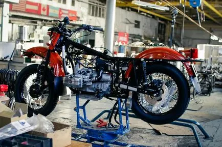 Hogyan gyűjtsünk motorkerékpárok „Ural”