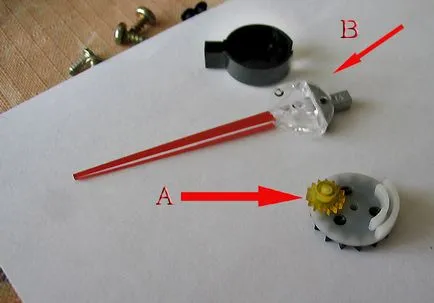 Hogyan készítsünk nyilak a sebességmérő - világító kezek műszerfal