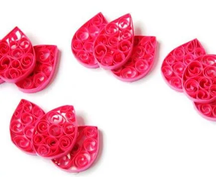 Hogyan lehet a papír tulipán Quilling technikák