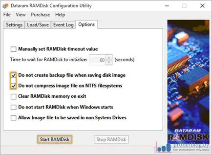 Cum de a crea un berbec-disc în memoria RAM pe Windows 10