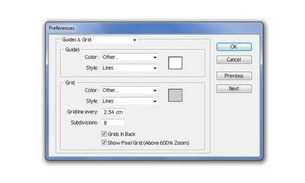 Cum se instalează ghidul și conducătorul aspectul paginii în Adobe Illustrator, vecart - lecții Adobe