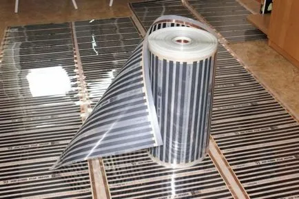 Как да инсталираме инфрачервена топлоизолирани етаж