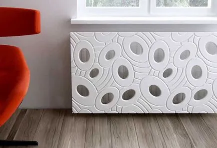 Cum de a decora un radiator de încălzire, de lux și confort