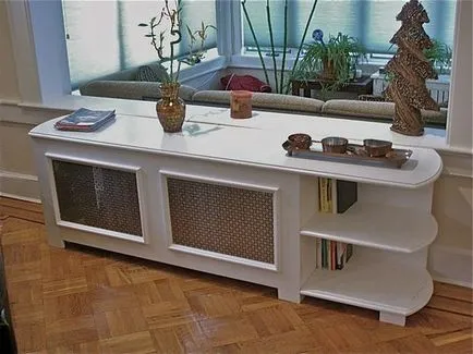 Cum de a decora un radiator de încălzire, de lux și confort