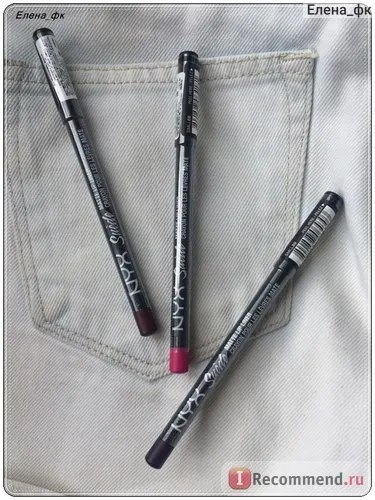 Ajak ceruza NYX velúr matt ajak bélés - «velúr ajak bélés is használható