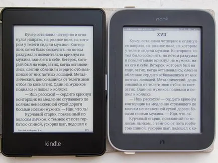 paperwhite Kindle împotriva Nook cu glowlight, Aether