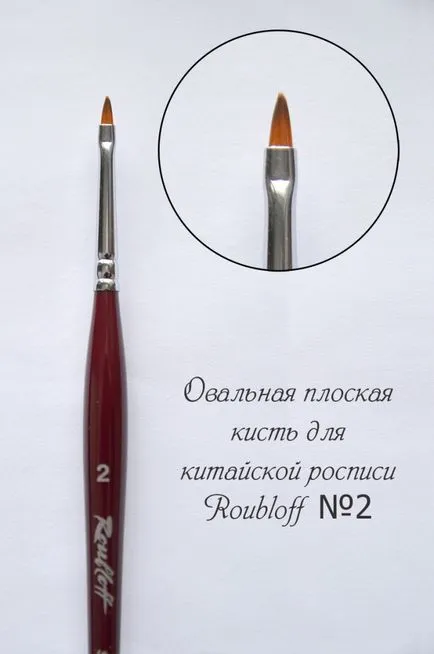 perii roubloff pentru proiectarea unghiilor