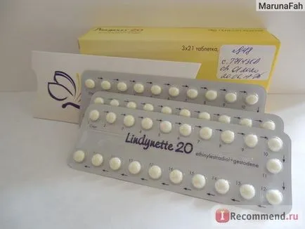 Contraceptive Gedeon Richter lindinet 20 - „cum să vă scape de emoții sfaturi inutile! 