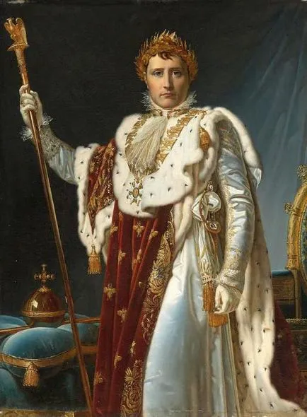 încoronare de analiză a imaginii lui David lui Napoleon