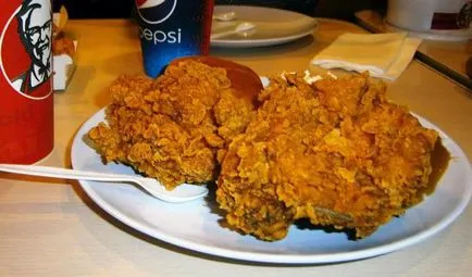 Nade si aripi - calorii si KFC secrete de gătit