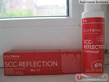 за боядисване на коса cutrin SCC-размисъл цвят постоянна коса - «боя Cutrin 4