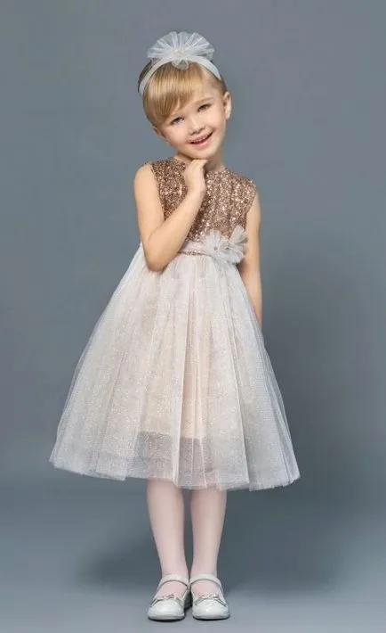 Красива детска вечерна рокля (46 снимки) Момичета