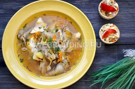 Supa de pui cu ciuperci - reteta cu pas cu pas fotografii cu privire la modul de a pregăti