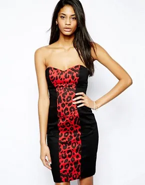 rochii de leopard 2014 la bal, rochie de moda