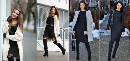 Mica rochie neagră, și cum de a alege ce sa poarte (foto)