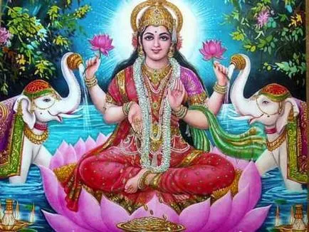 Lakshmi Mantra - rituális ajándékozó jólét, a gazdagság és a boldogság