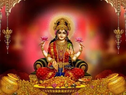 Lakshmi Mantra - rituális ajándékozó jólét, a gazdagság és a boldogság